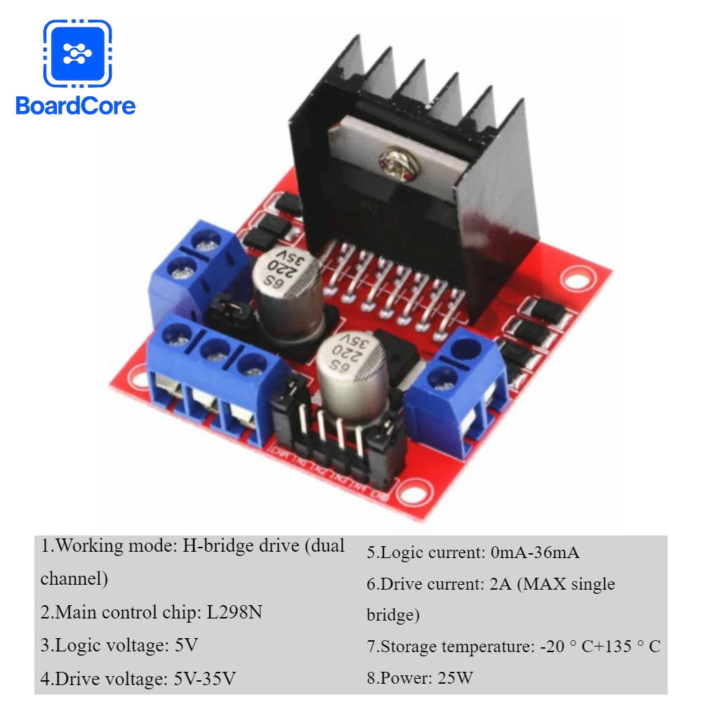Smart Home Raspberry Pi - 1PCS L298N Motor Driver Module Dual