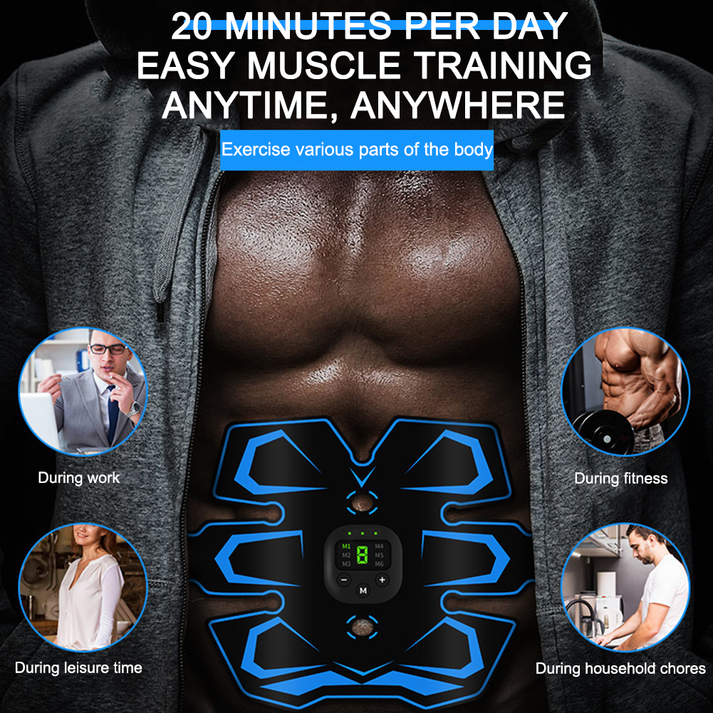 Smart Home Usb - EMS Stimulating Slimming Belt LED Display