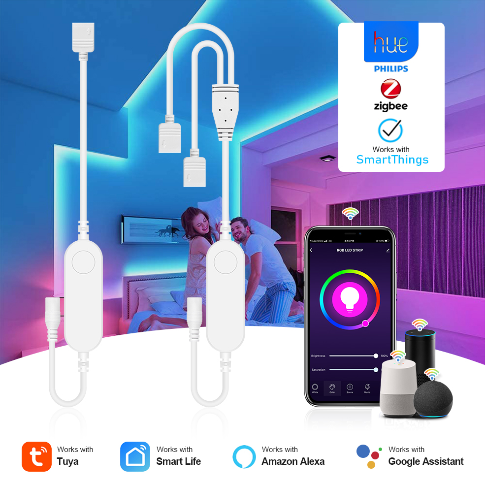 Smart Home Llm - TUYA Zigbee DC5V 12V 24V RGB