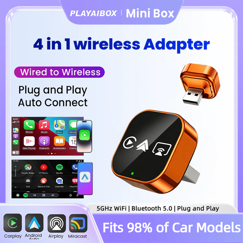 Smart Home Usb - 4in1 New Upgrade Carplay Adapter Wired