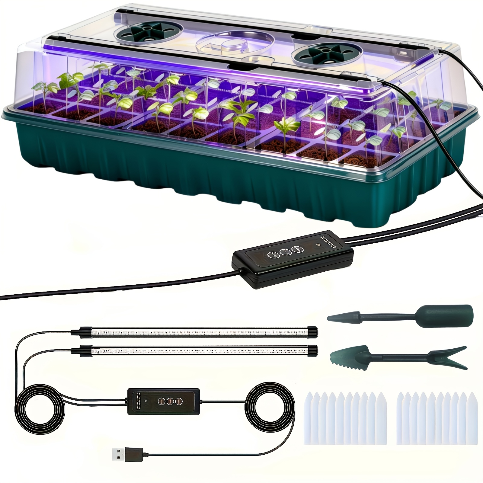 Smart Home Kits - High Dome Seedling Propagation Tray Kit