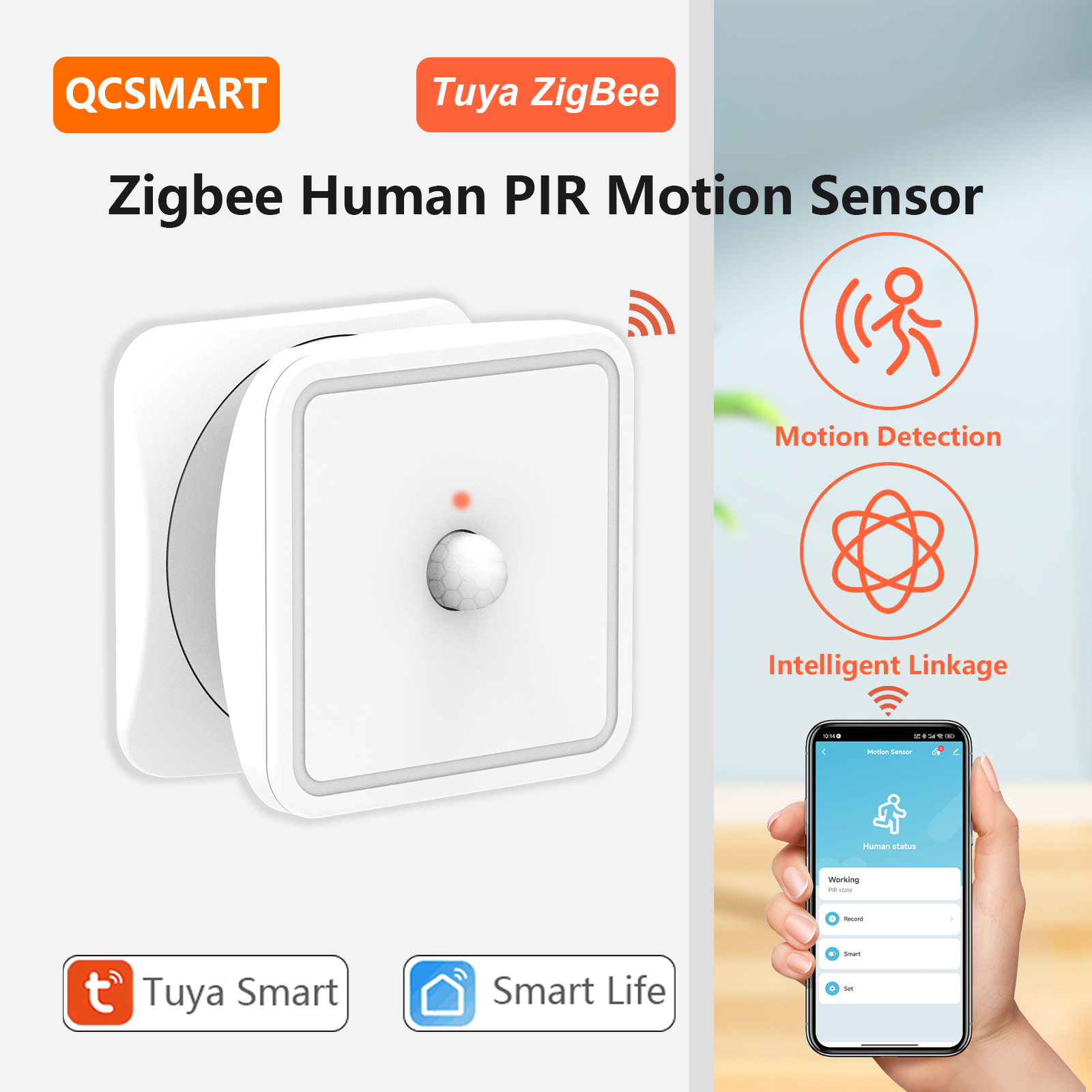 Smart Home Security System - Tuya ZigBee Human Motion Sensors PIR