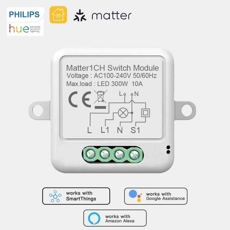 Smart Home Demo Kit - Smart Matter WiFi 1 CH Swtich