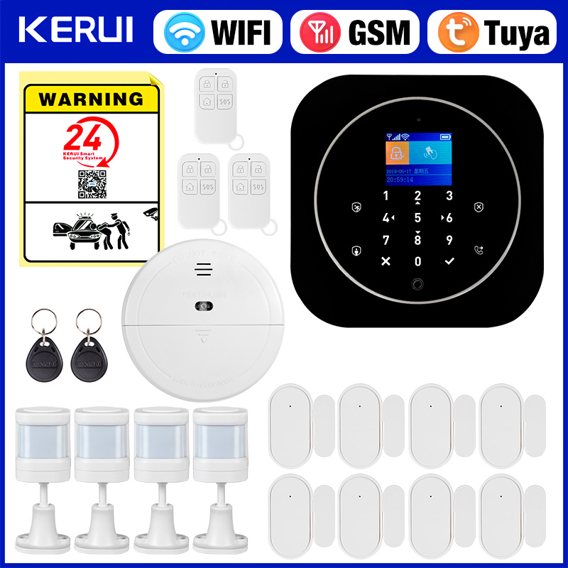 Smart Home Demo Kit - KERUI G12 Wireless Tuya Home Alarm
