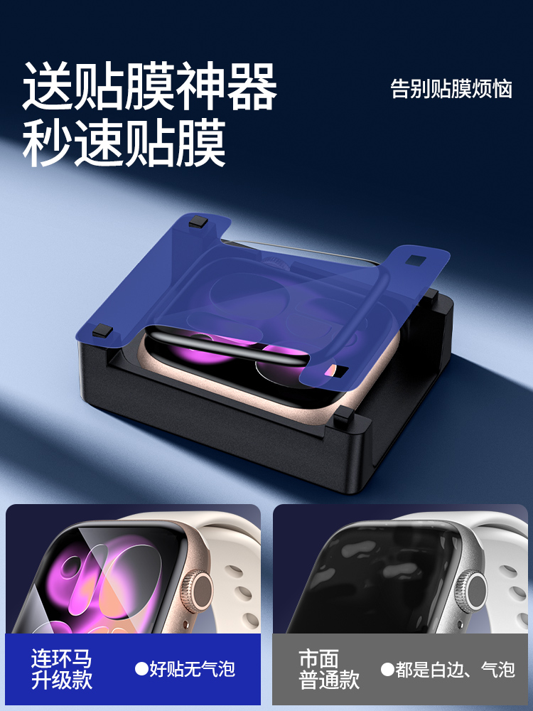 Smart Home Solution - 1-5PCS Glass For Apple Watch Series