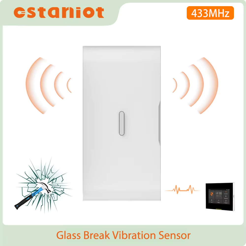Door Window Sensor - Ostaniot 433MHz eV1527 Wireless Glass Break