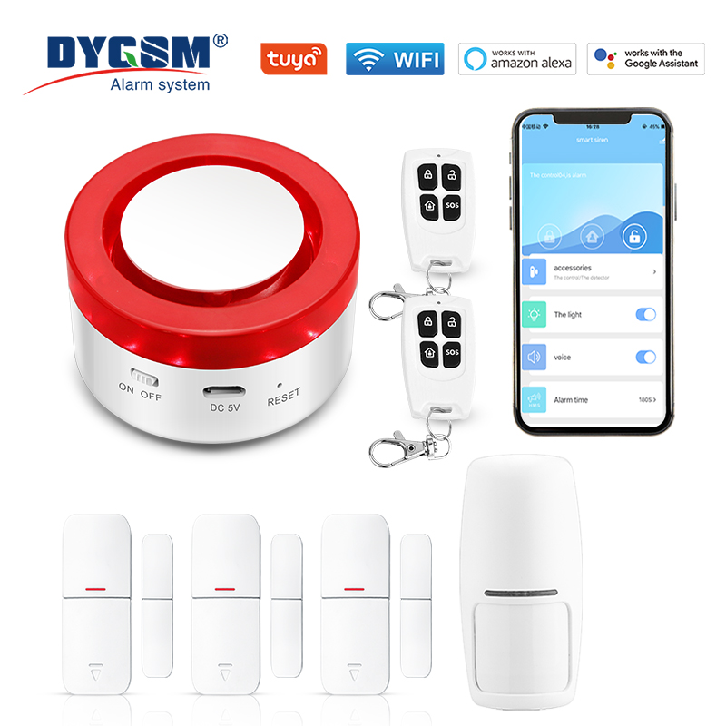 Smart Home Demo Kit - Tuya Smart WIFI Wireless Security Alarm
