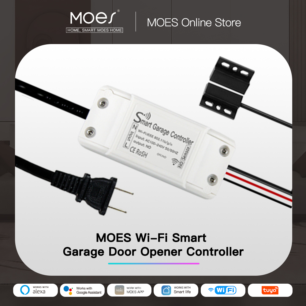 Smart Home Vimar - MOES Tuya WiFi Smart Garage Door