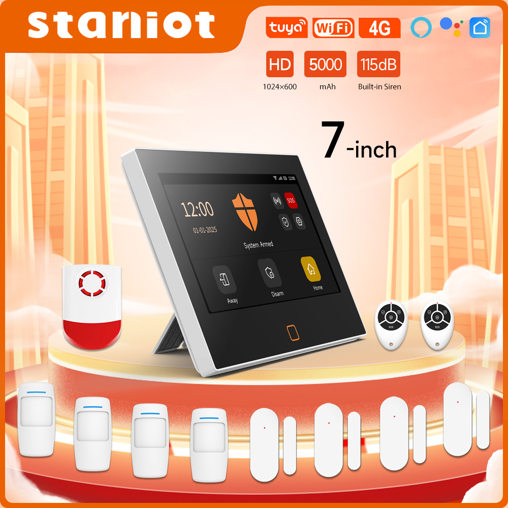 Smart Home Demo Kit - Staniot 7 inch Home Alarm System