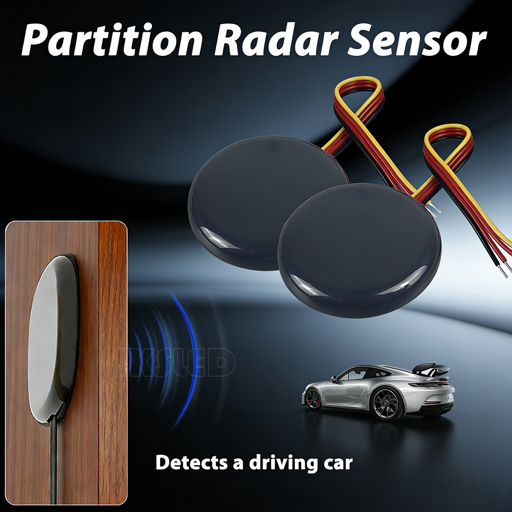 Smart Home Security System - Radar Motion Sensor Detect Driving Car&People,Microwave
