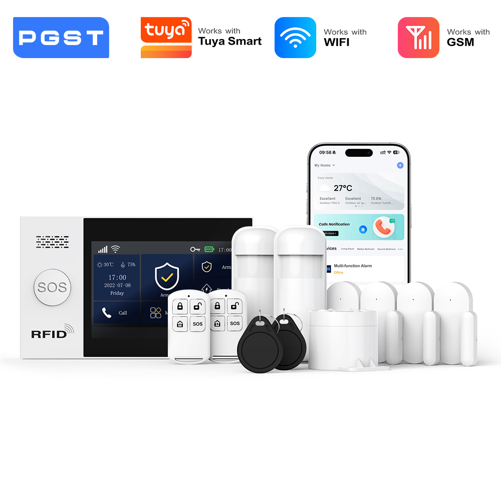 Smart Home Demo Kit - PGST 2G WiFi Alarm System Kit