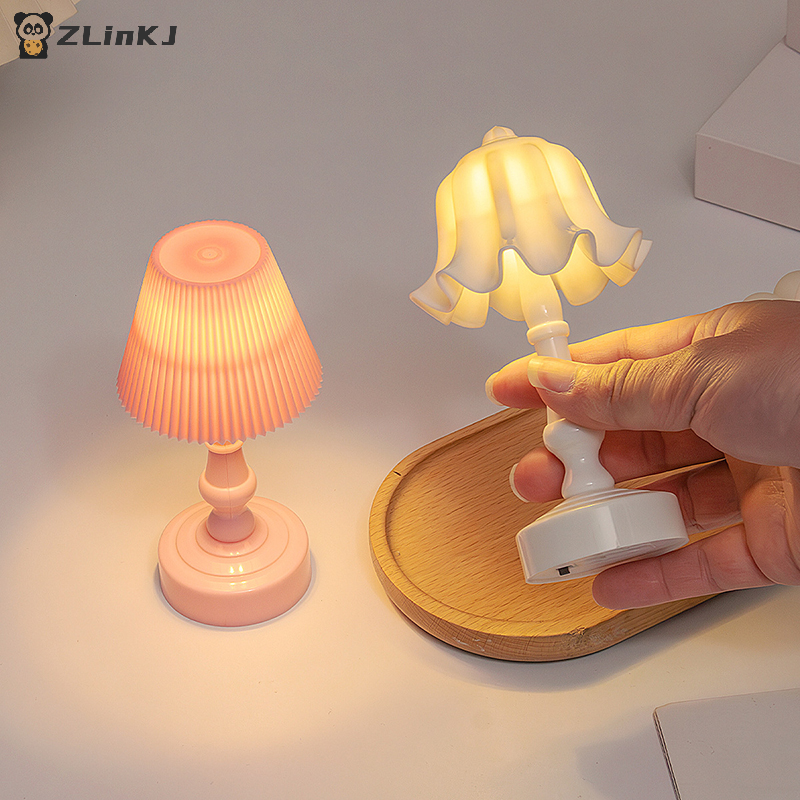 Smart Home Furniture - ▶1PCS Miniature Flower Bud Table Lamp