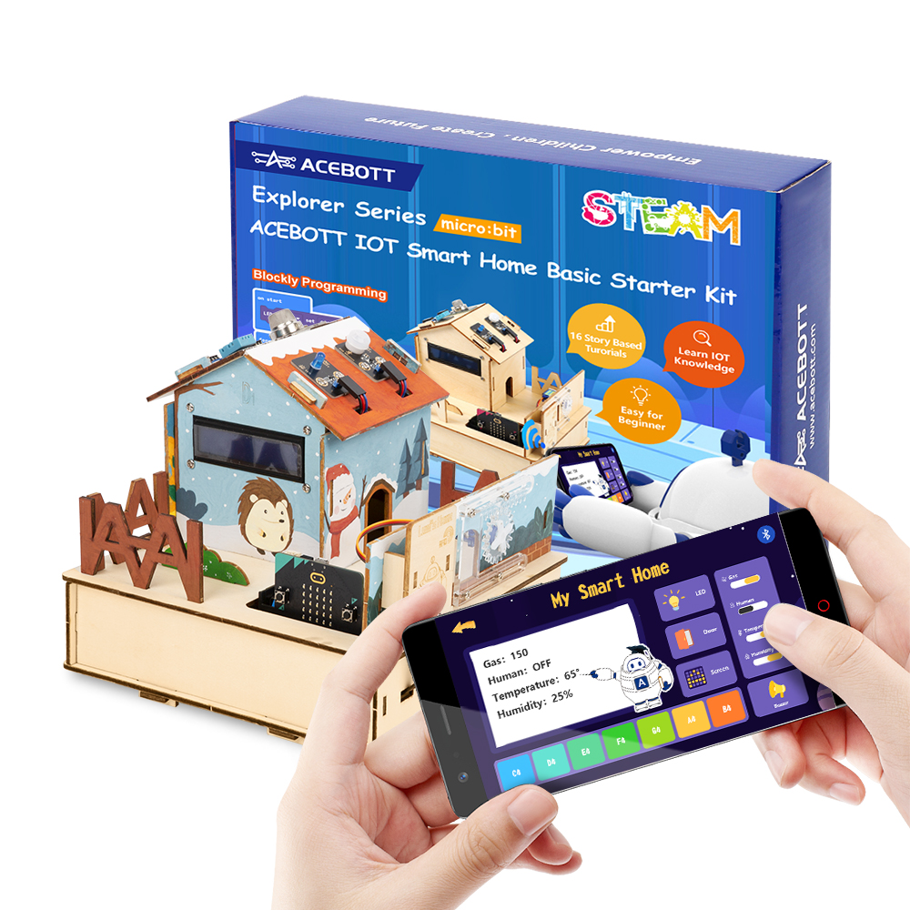 Smart Home Micro Bit - BXF Learning Kit Micro:bit Smart Home