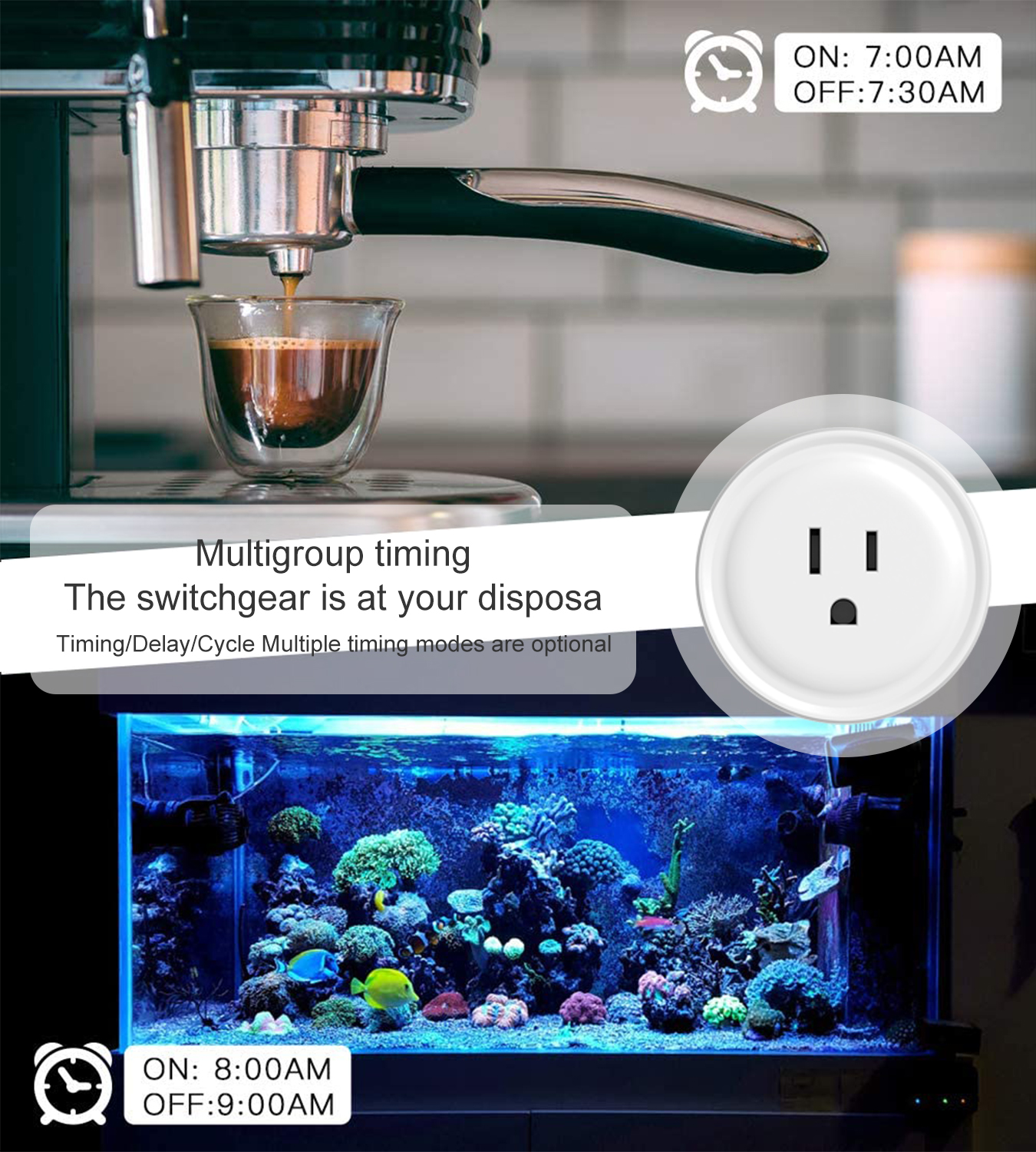 Tuya WiFi US Round 10A Smart P - Smart Home Solution บทวิจารณ์และราคา