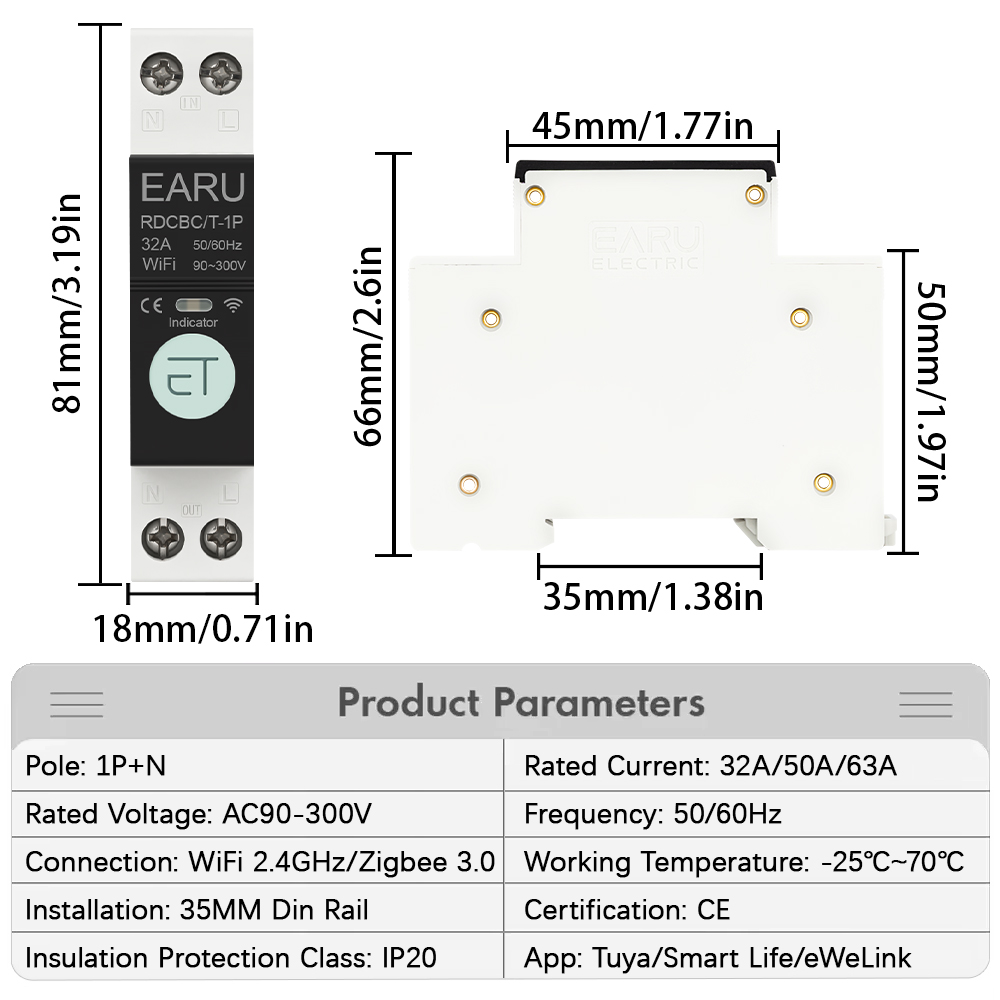 1P+N Tuya eWeLink WiFi ZigBee  - Smart Home Demo Kit บทวิจารณ์และราคา