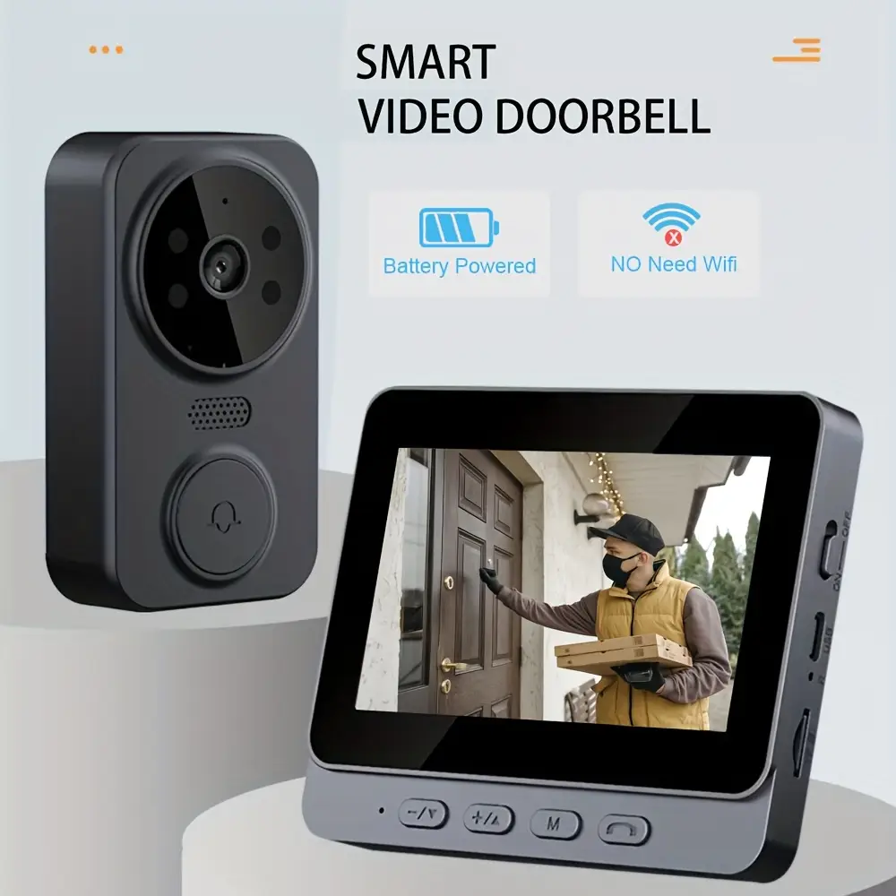 2026 HD Wireless Video Doorbel - Smart Home Cctv บทวิจารณ์และราคา