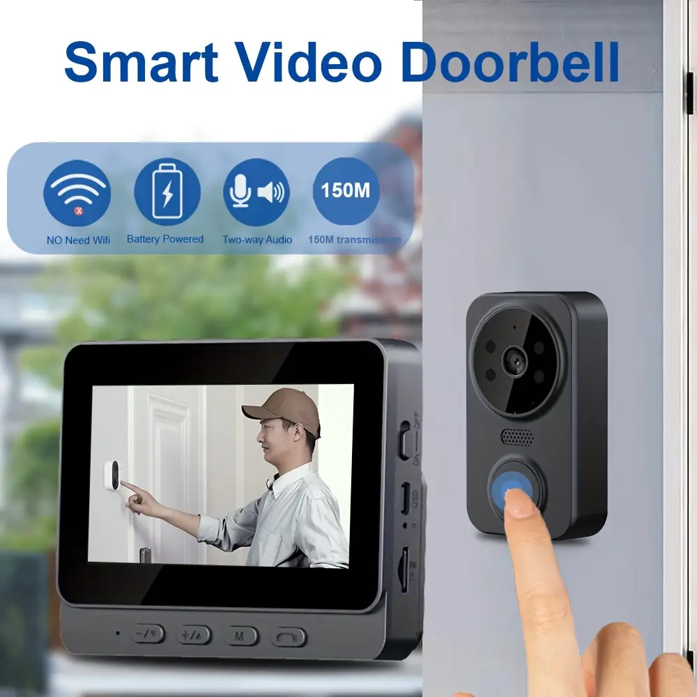 2026 HD Wireless Video Doorbel - Smart Home Cctv บทวิจารณ์และราคา