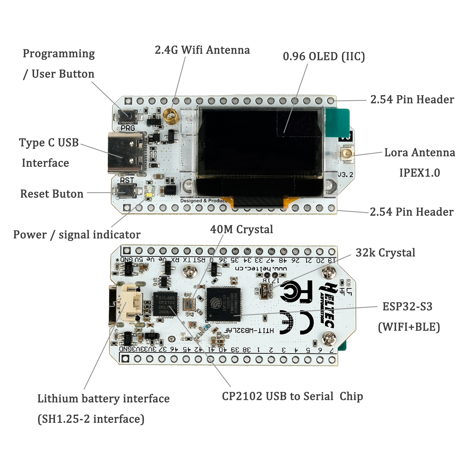 2Sets LoRa32 V3 868MHz 915MHz  - Smart Home Kits บทวิจารณ์และราคา