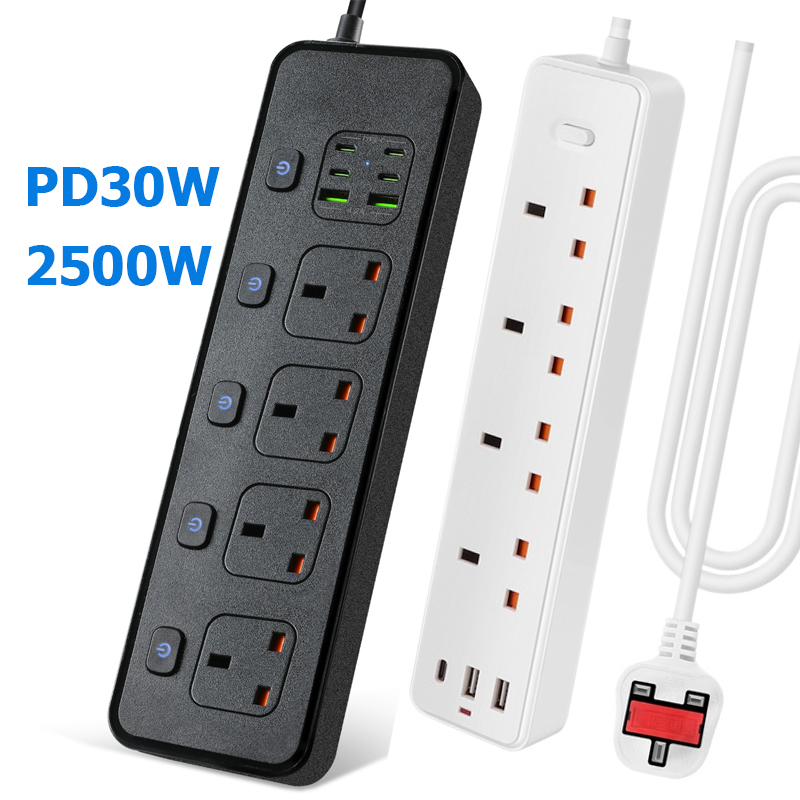 Power Strip Electric Socket UK - Smart Power Strip บทวิจารณ์และราคา