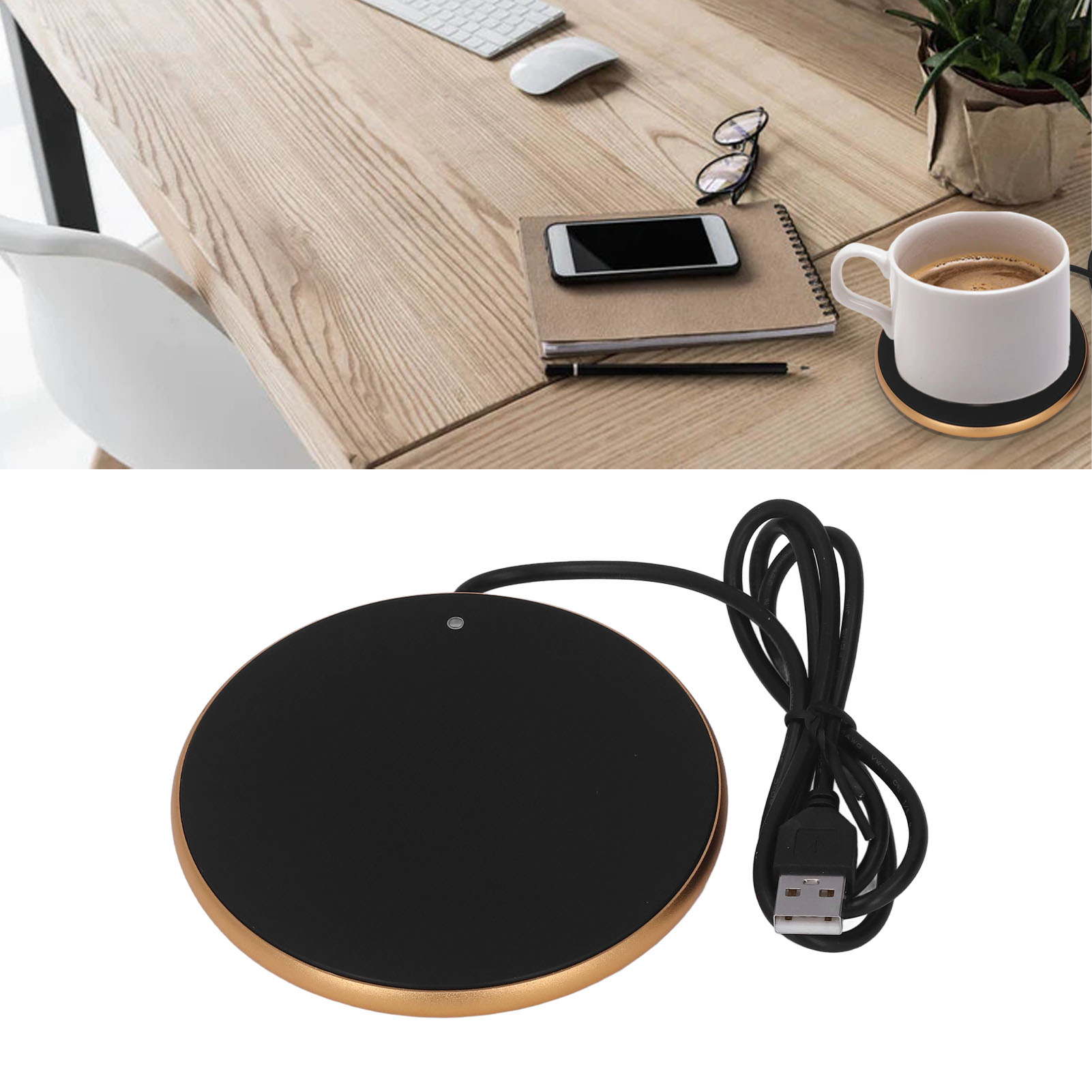 Zk20 Coffee Mug Warmer 55°C Co - Smart Home Usb บทวิจารณ์และราคา