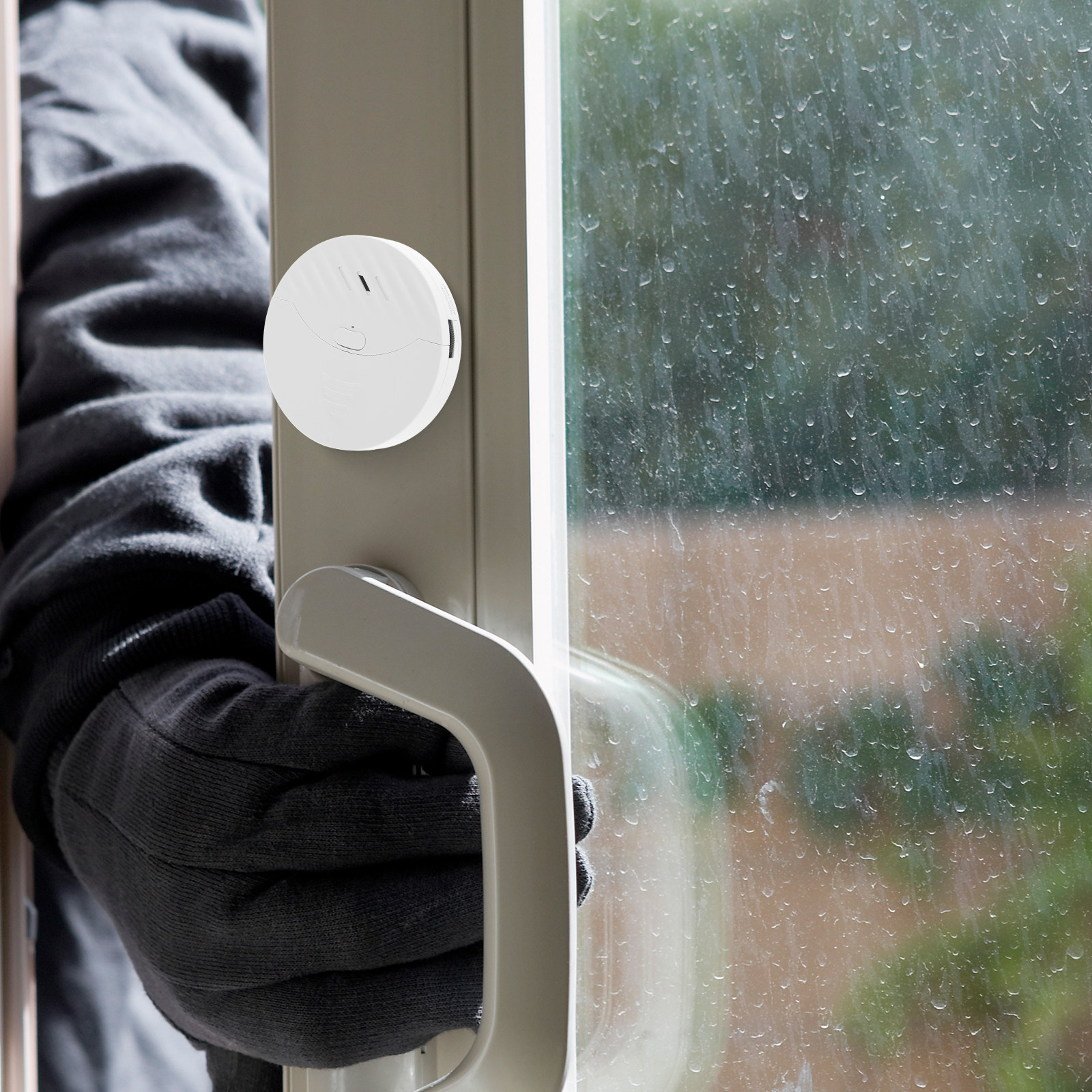 Glass Break Alarm 130Db Vibrat - Door Window Sensor บทวิจารณ์และราคา