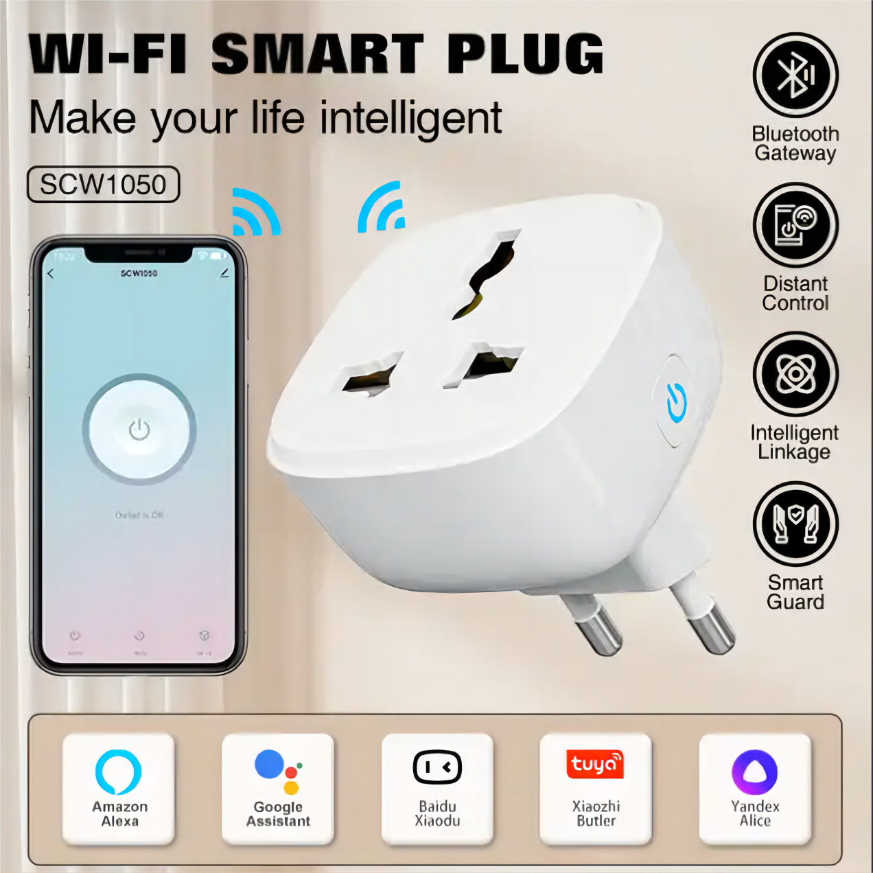 LDNIO WiFi Smart Wall Socket W - Smart Power Strip บทวิจารณ์และราคา