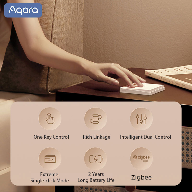 Original Aqara Smart Wall Swit - Smart Home Orvibo บทวิจารณ์และราคา