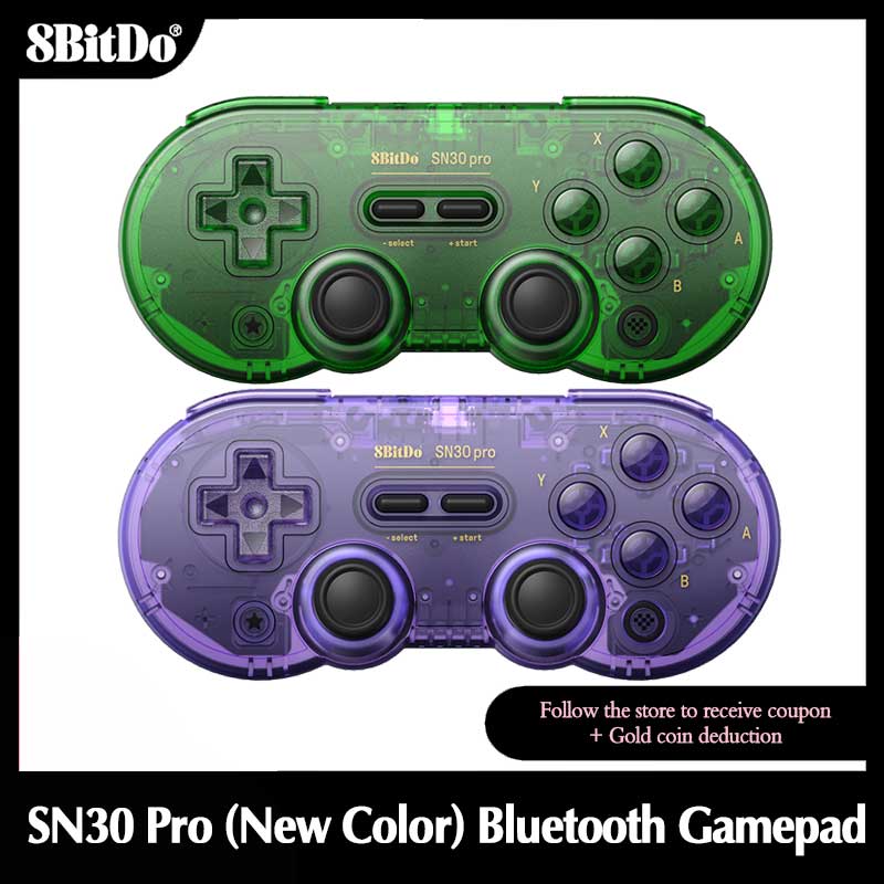 8Bitdo SN30 Pro Bluetooth Game - Smart Home Raspberry Pi บทวิจารณ์และราคา