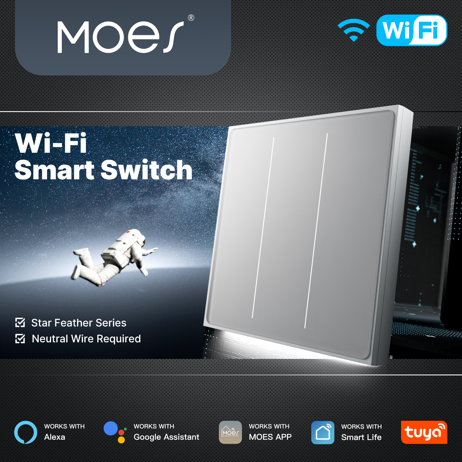 MOES Tuya WiFi Smart Star Feat - Smart Home Solution บทวิจารณ์และราคา