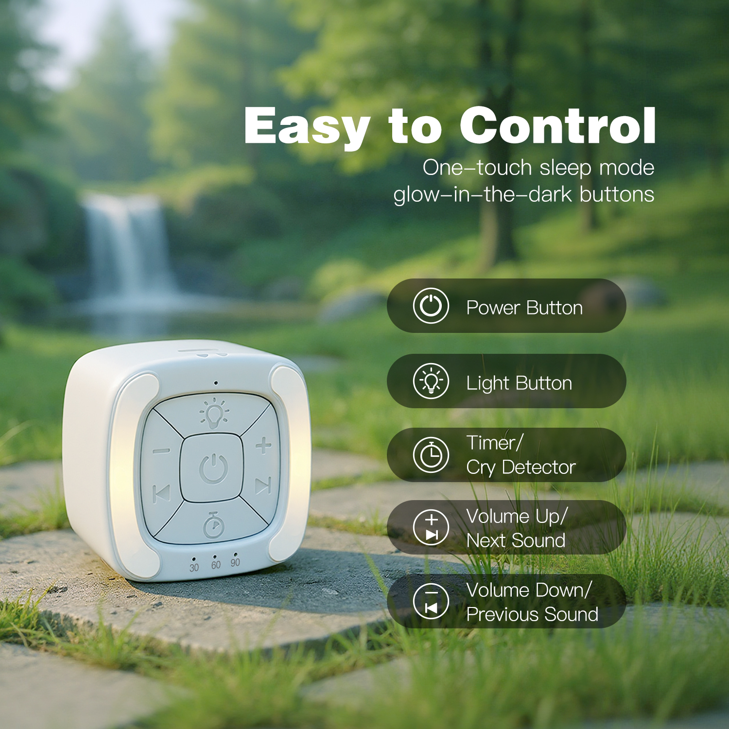 Baby White Noise Machine Smart - Smart Night Light บทวิจารณ์และราคา