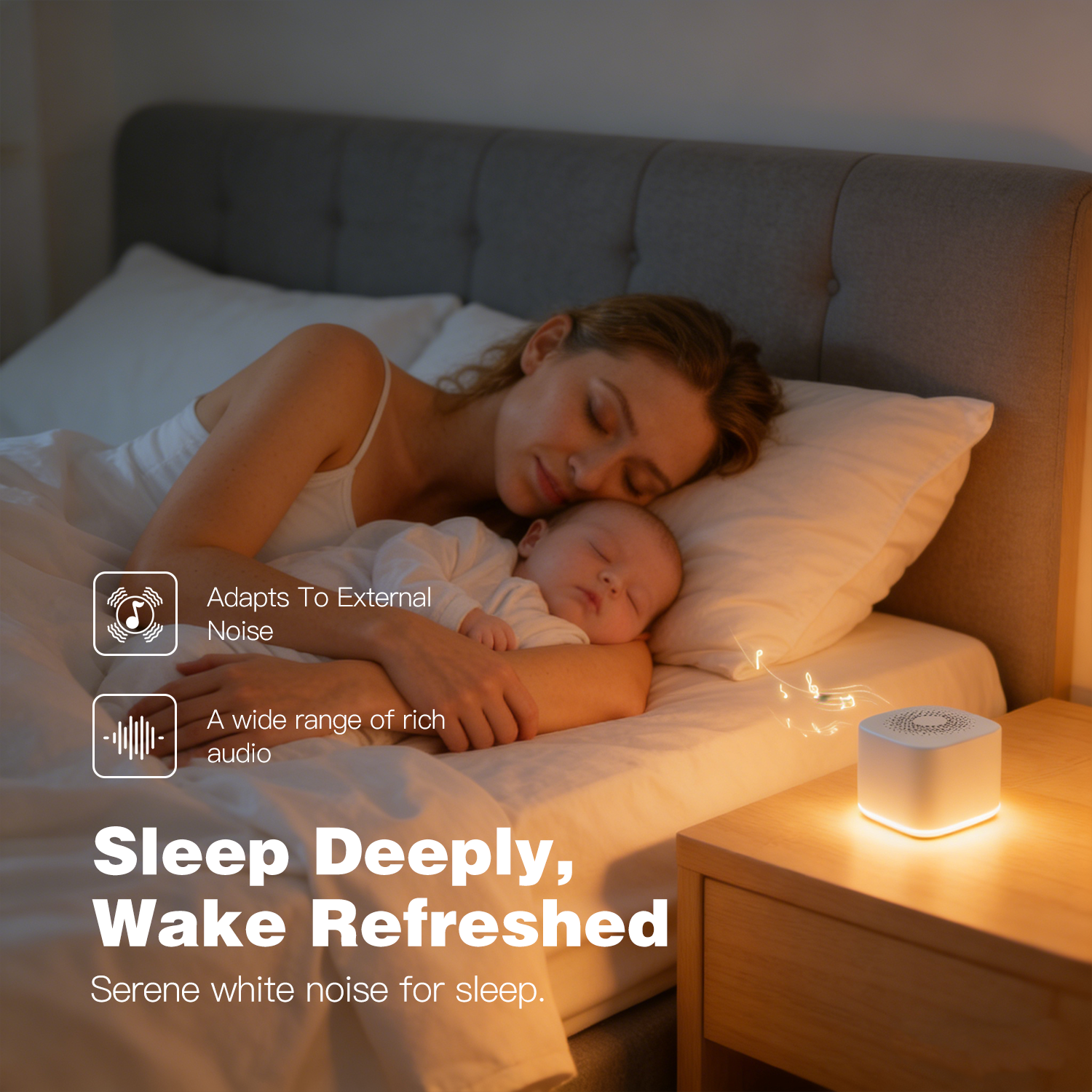 Baby White Noise Machine Smart - Smart Night Light บทวิจารณ์และราคา