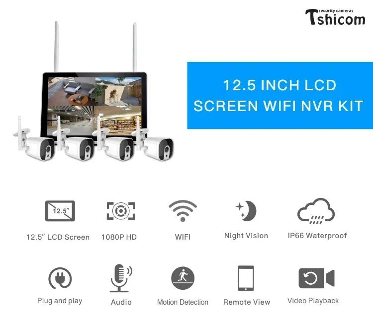 TUYA Smart Wi-Fi 4CH NVR Kit 1 - Smart Home Cctv บทวิจารณ์และราคา