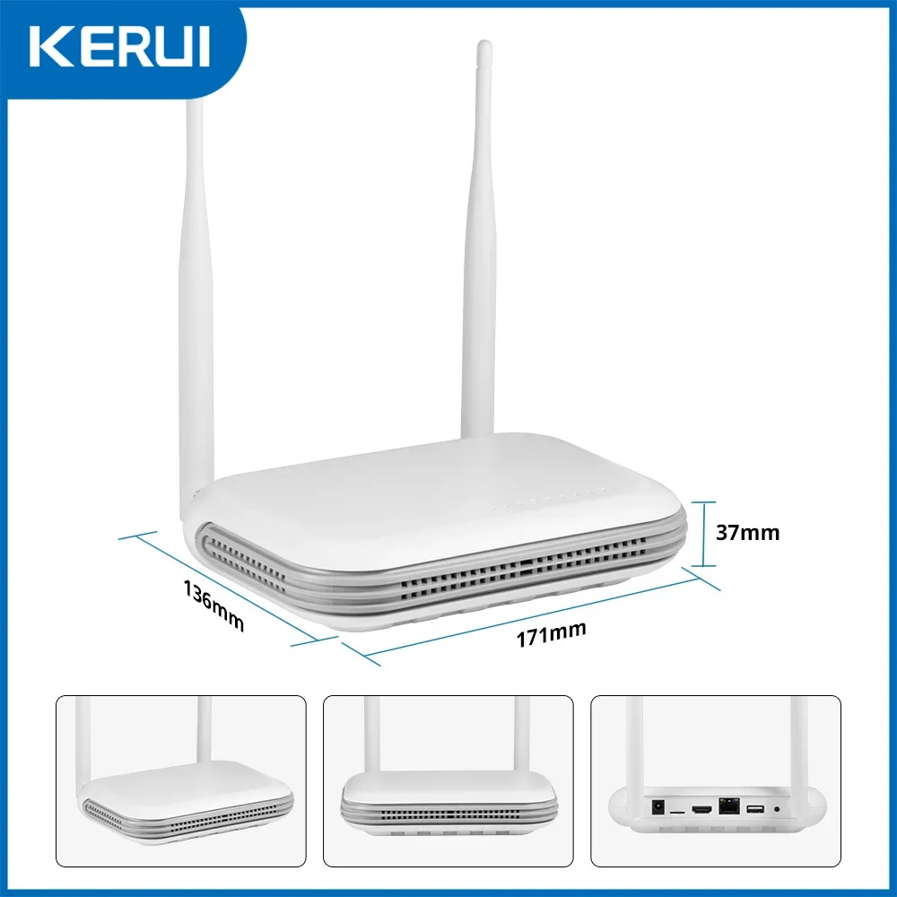 KERUI Mini WIFI Network 8CH NV - Smart Home Security System บทวิจารณ์และราคา