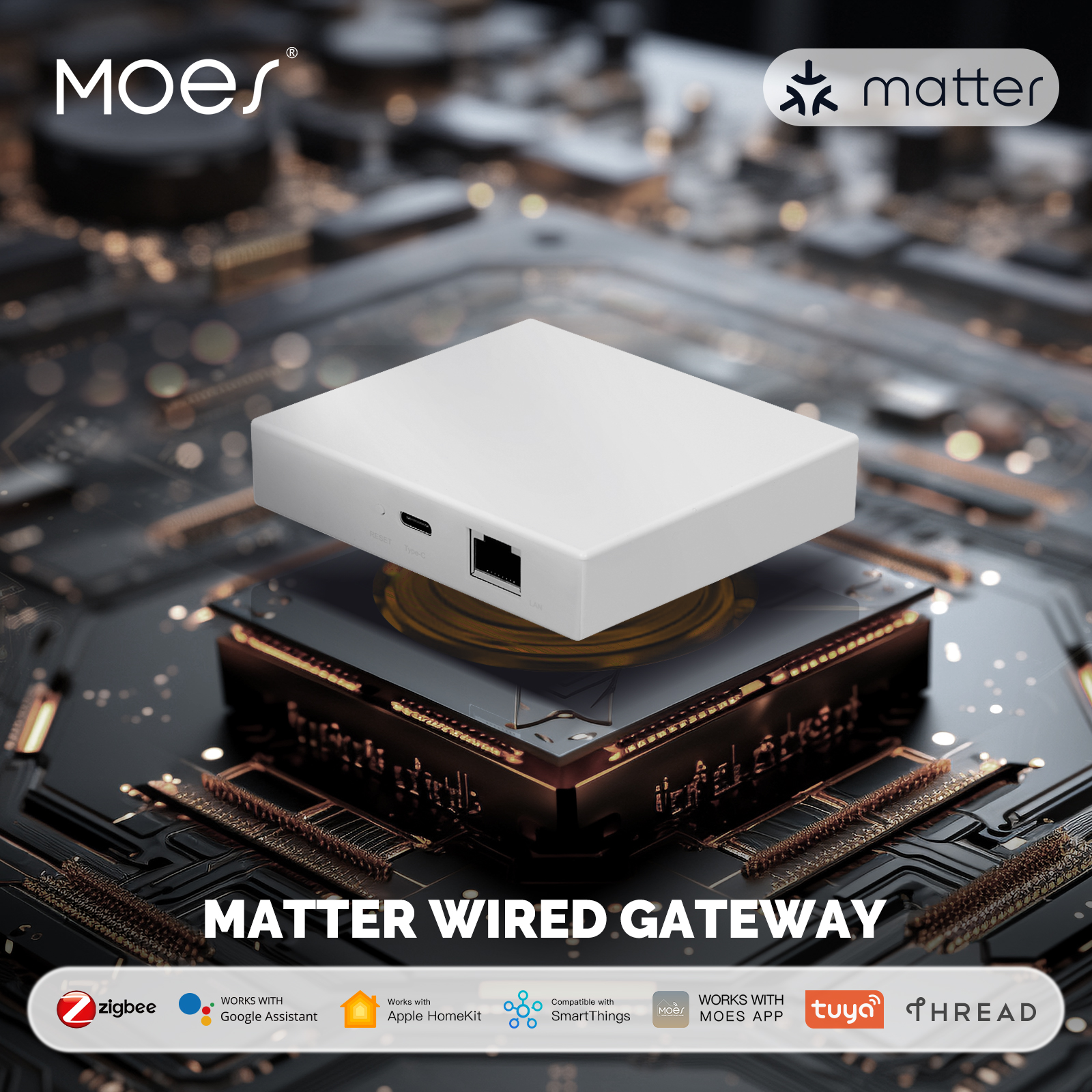 MOES Tuya Zigbee Matter Thread - Smart Home Vimar บทวิจารณ์และราคา