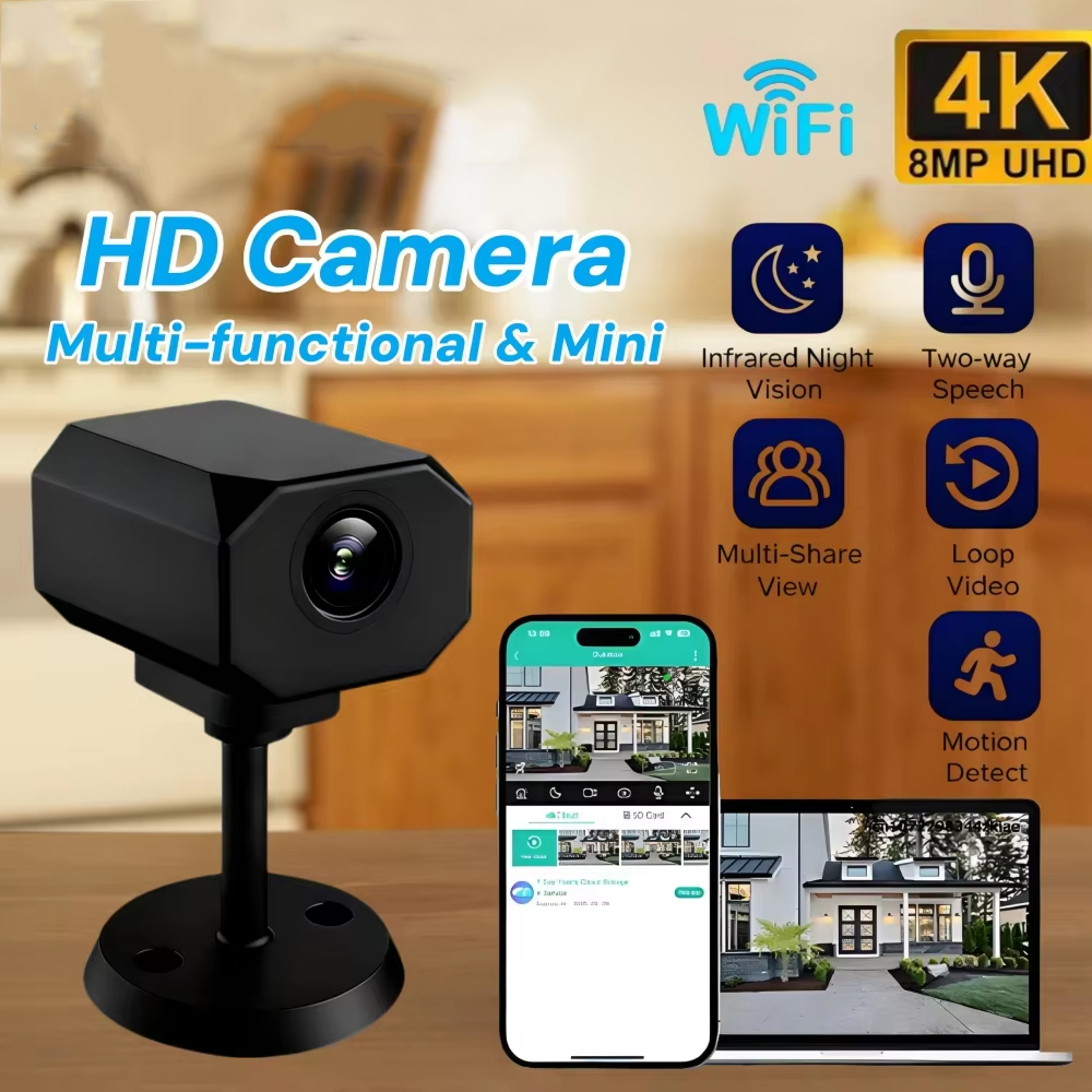 4K HD WiFi Security Camera for - Smart Home Solution บทวิจารณ์และราคา