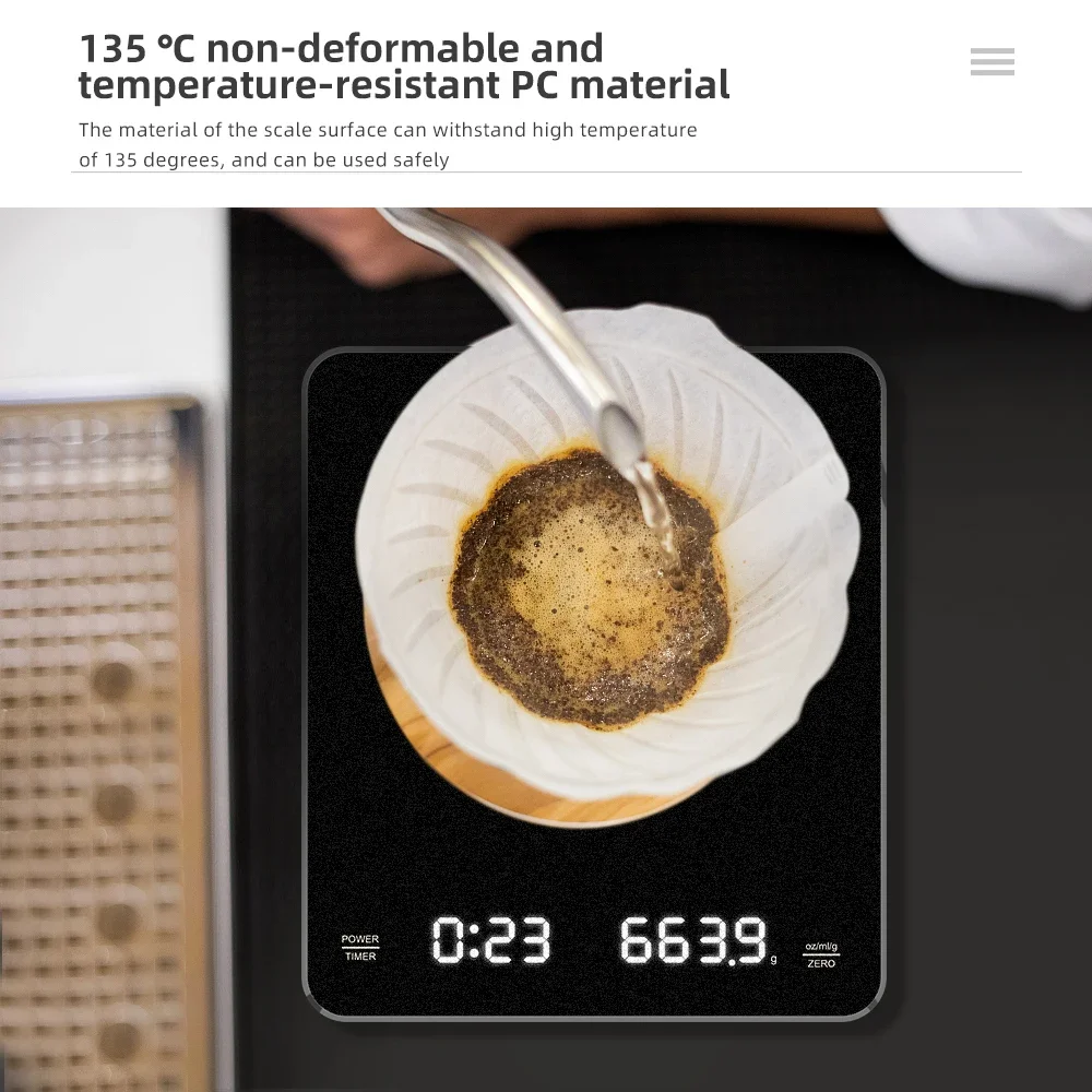 Electronic Timing Coffee Scale - Smart Home Solution บทวิจารณ์และราคา