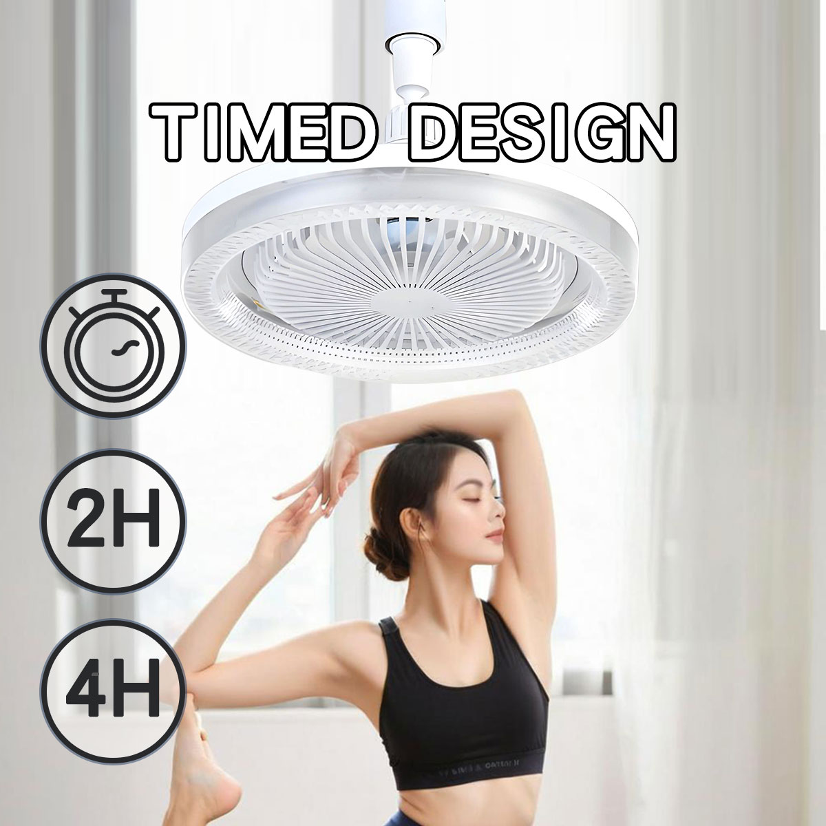 Smart 3 In 1 Ceiling Fan With  - Smart Home Ventilation System บทวิจารณ์และราคา