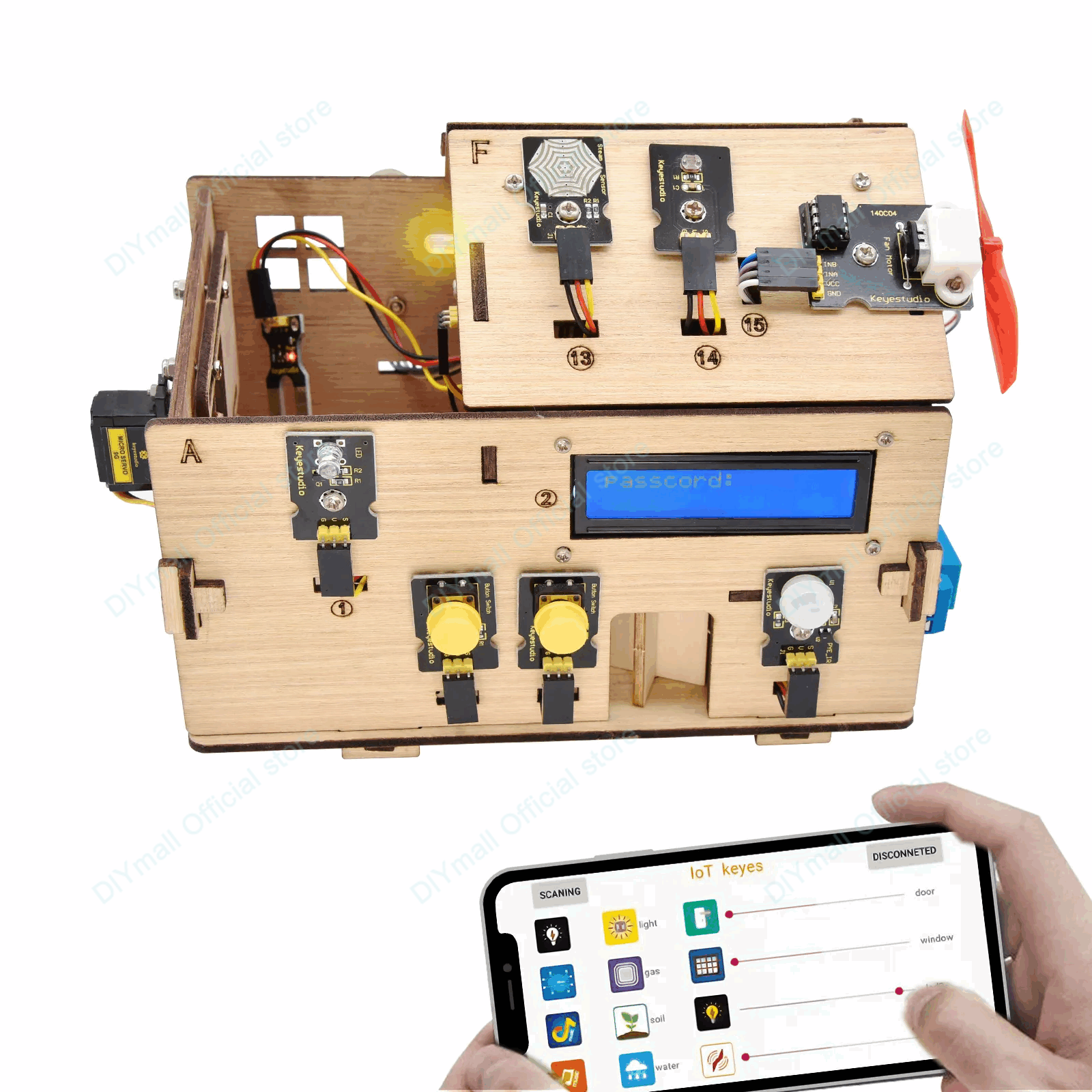 Keyestudio Smart IoT Home Kit  - Smart Home Kits บทวิจารณ์และราคา