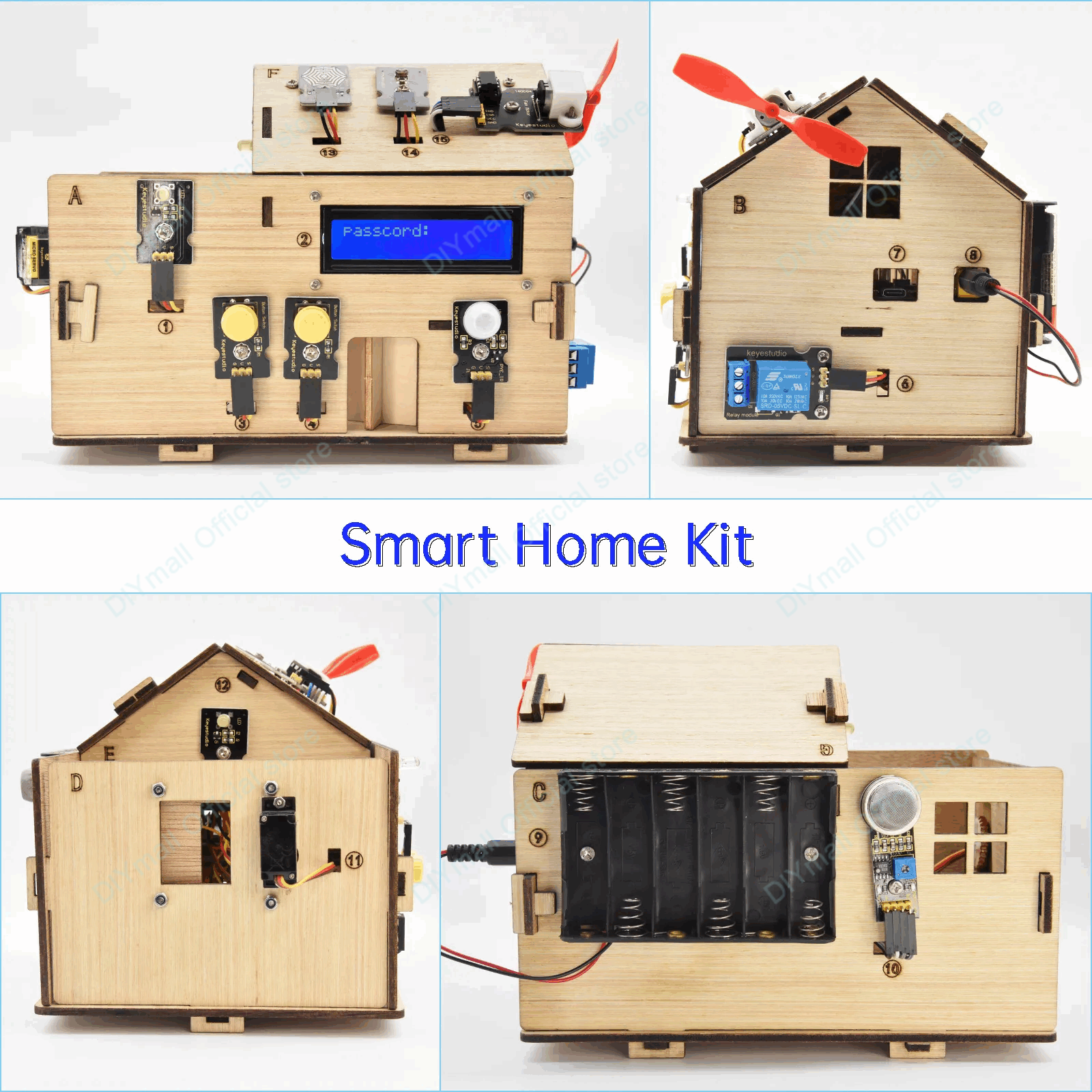 Keyestudio Smart IoT Home Kit  - Smart Home Kits บทวิจารณ์และราคา