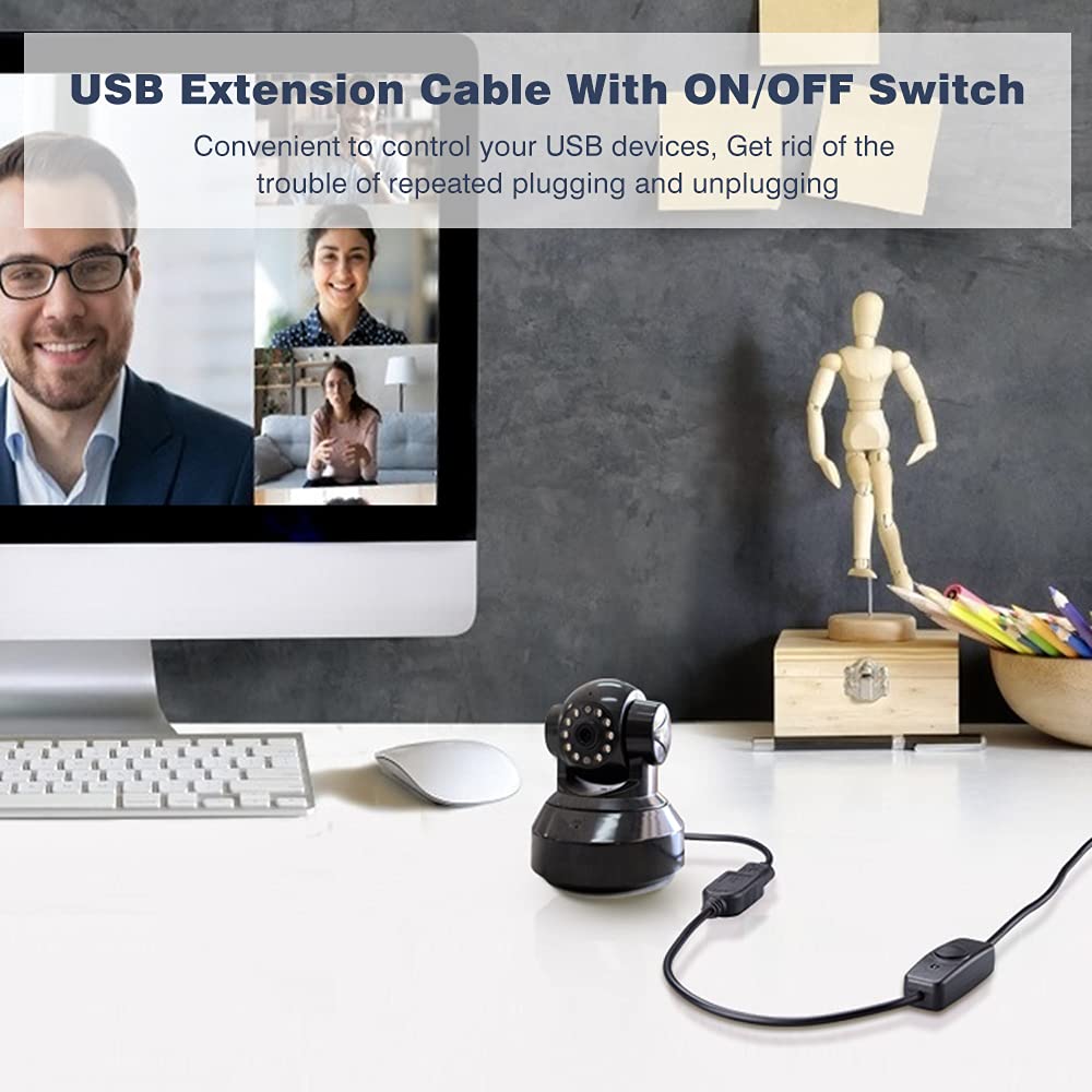 2-Pack USB On/Off Switch Cable - Smart Power Strip บทวิจารณ์และราคา