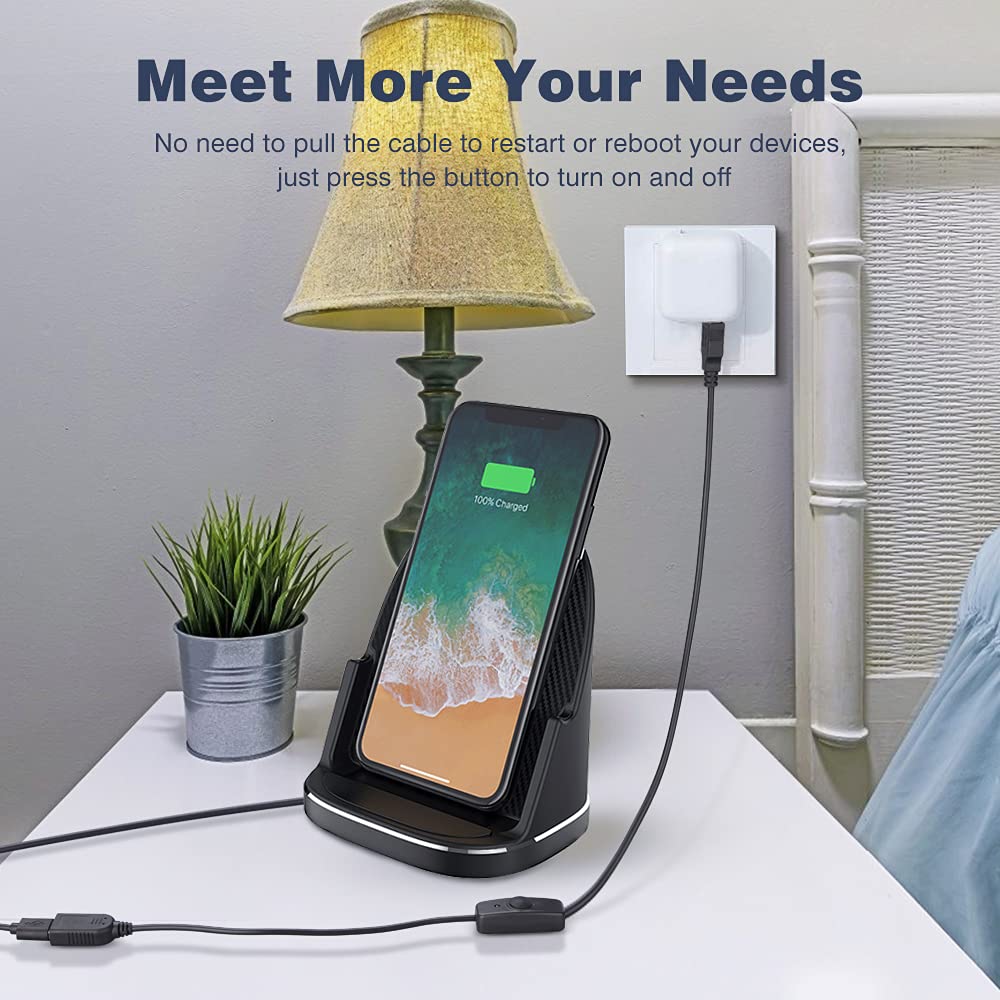 2-Pack USB On/Off Switch Cable - Smart Power Strip บทวิจารณ์และราคา
