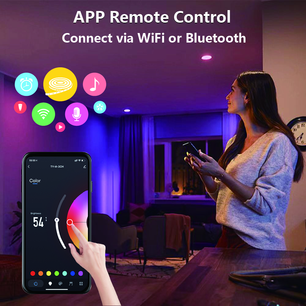 Tuya LED Controller rgb Alexa  - Smart Home Llm บทวิจารณ์และราคา