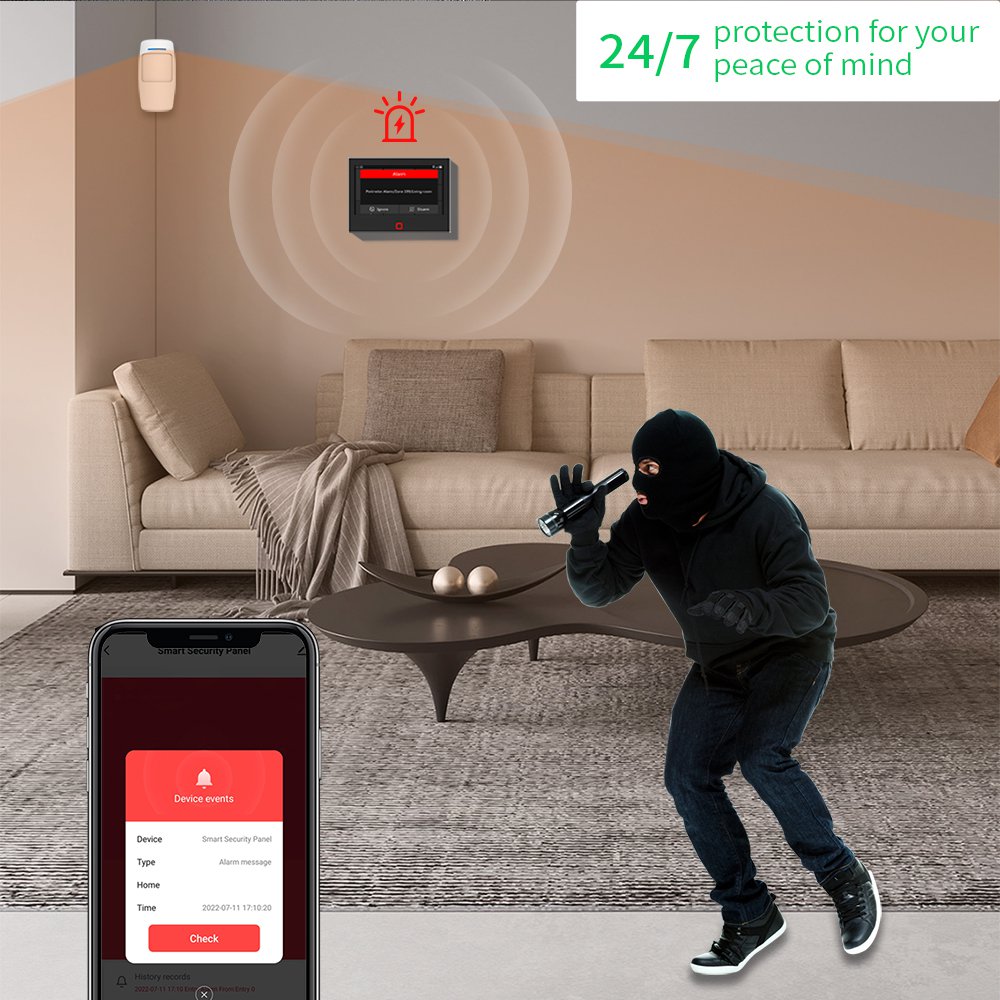 7 inch 4G & WiFi Home Alarm Ho - Smart Home Demo Kit บทวิจารณ์และราคา