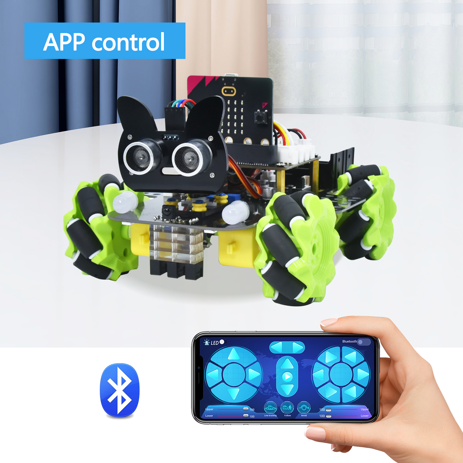 Keyestudio Microbit V2.0 4WD M - Smart Home Micro Bit บทวิจารณ์และราคา