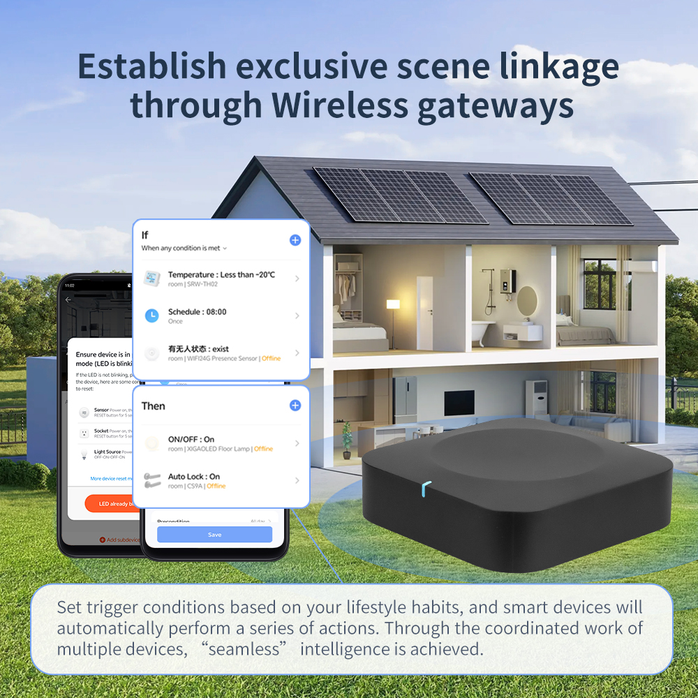 Tuya Dual-Band Gateway 2.4G/5G - Smart Home Vimar บทวิจารณ์และราคา