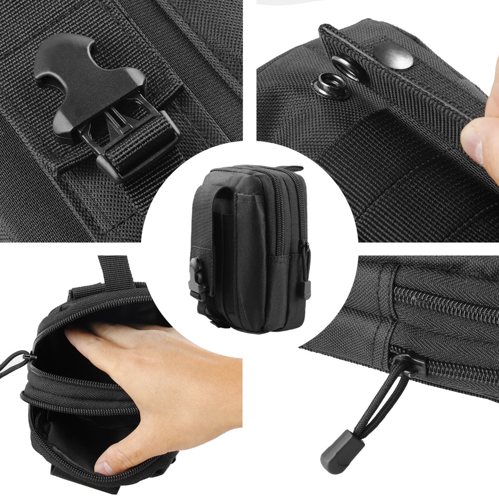 Tactical Waist Pouch Molle Wai - Smart Home Solution บทวิจารณ์และราคา