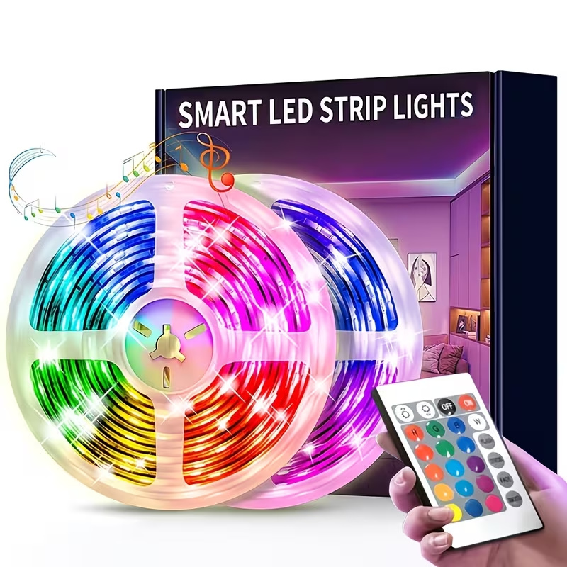 Smart RGB LED Strip Lights wit - Smart Power Strip บทวิจารณ์และราคา