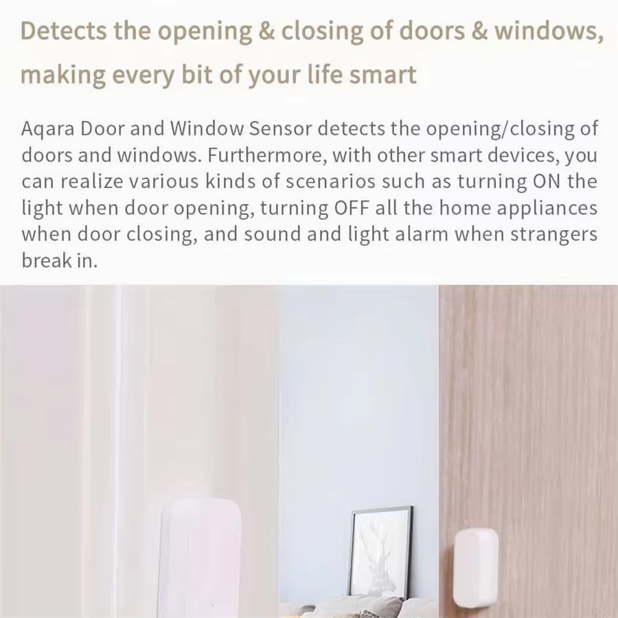 Aqara Door Window Sensor E1 Zi - Door Window Sensor บทวิจารณ์และราคา