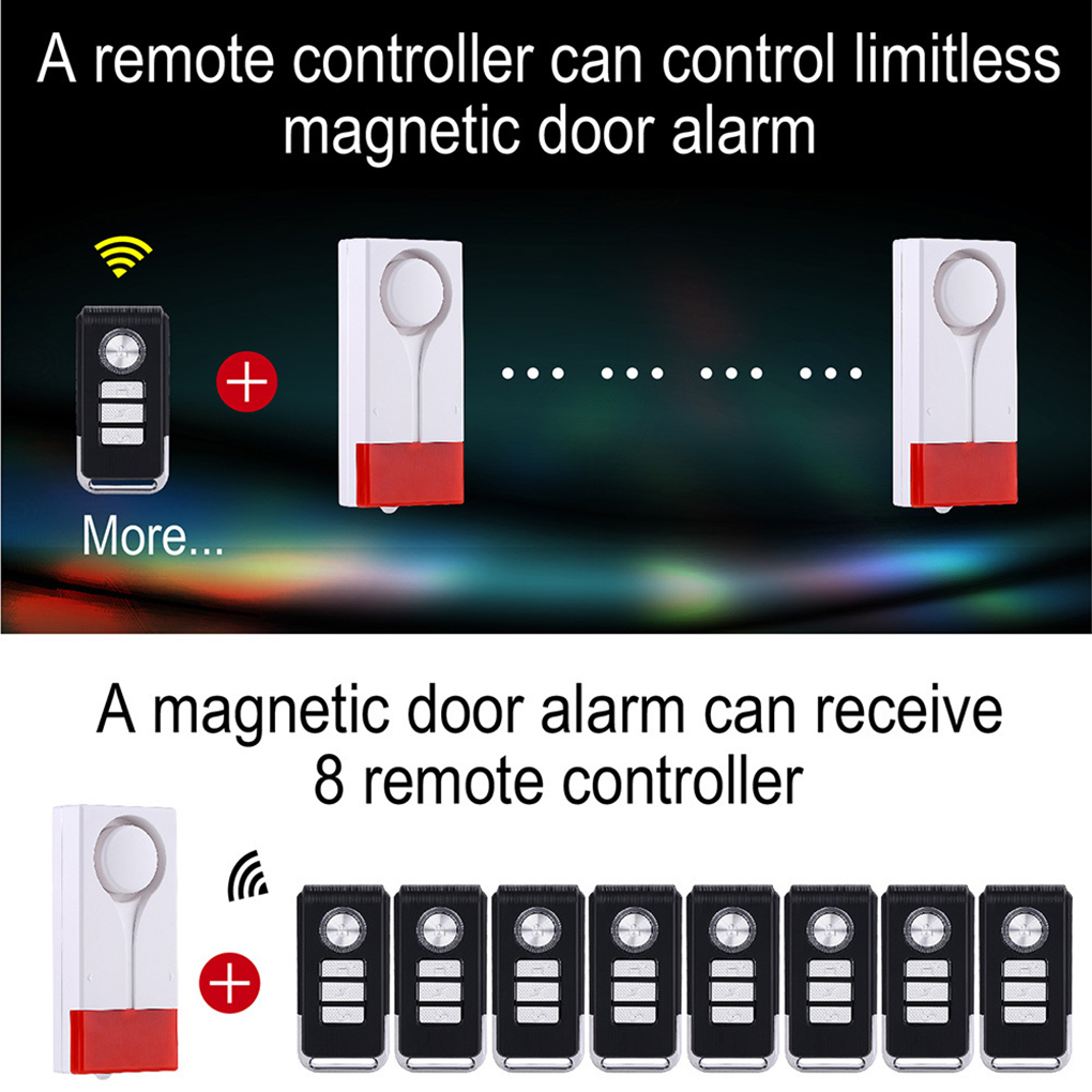 Anti-Theft Alarm 110db Loud Do - Door Window Sensor บทวิจารณ์และราคา