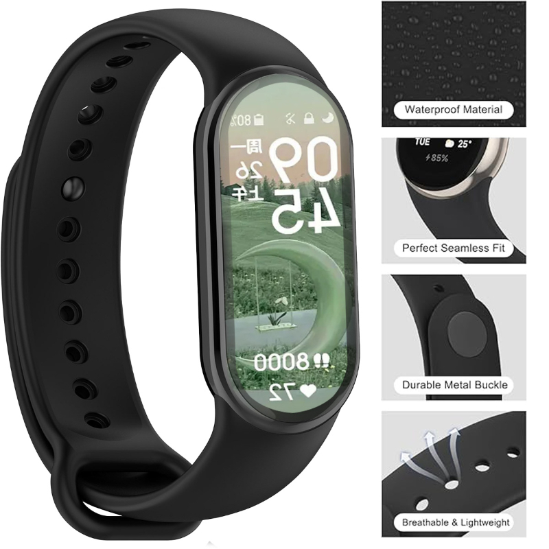 Silicone Strap for Xiaomi Mi B - Smart Home Xiaomi Kit บทวิจารณ์และราคา